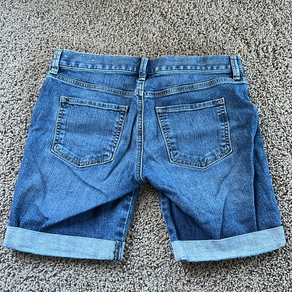 Loft Women’s 0 Denim Boyfriend Shorts - Picture 2 of 5